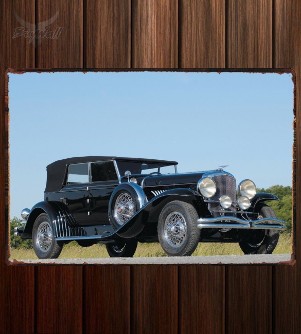 Металлическая табличка Duesenberg J Convertible Sedan by Murphy 247 Металлическая табличка Duesenberg J Convertible Sedan by Murphy 247